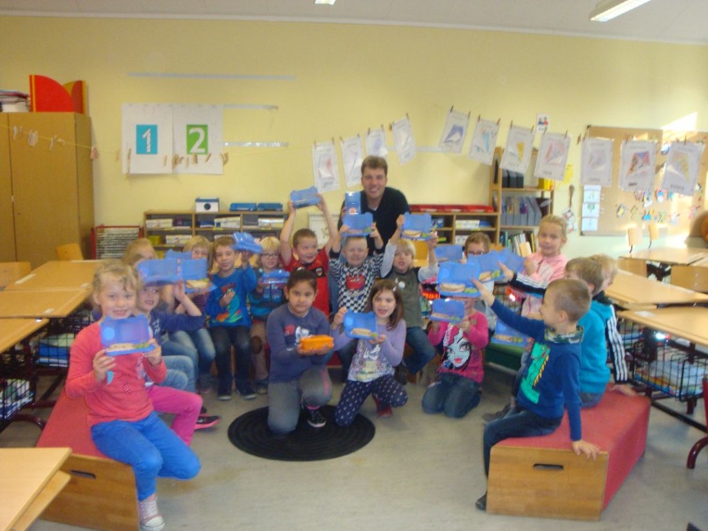 Klasse 1b mit Herrn Berelsmann