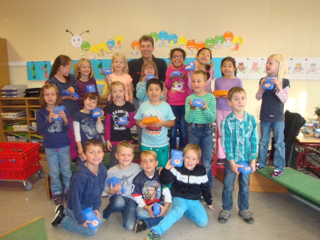 Klasse 1a mit Herrn Berelsmann