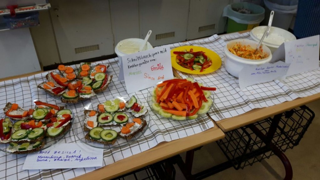 Buffet Abschlussessen