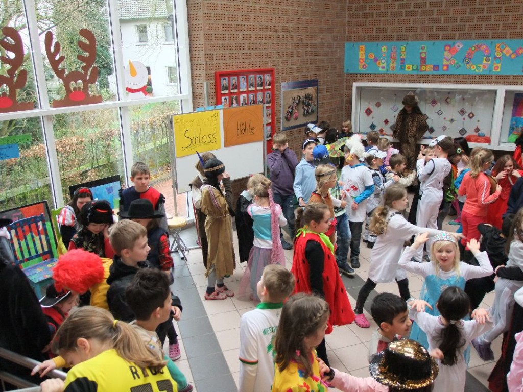 Tanzen in der Aula
