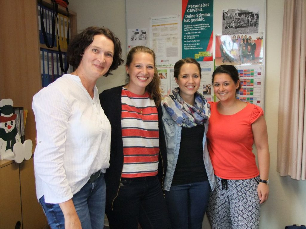 Katha und Anna mit Mel und Bel